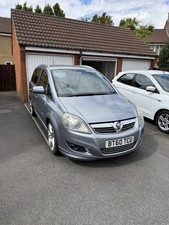 Vauxhall Zafira SRI 1.8 Petrol 2011 Low Miles