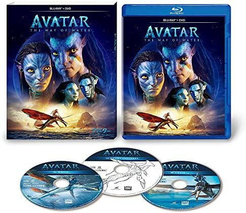 Avatar: Way of Water Blu-ray + DVD Set [Blu-ray] Japan James