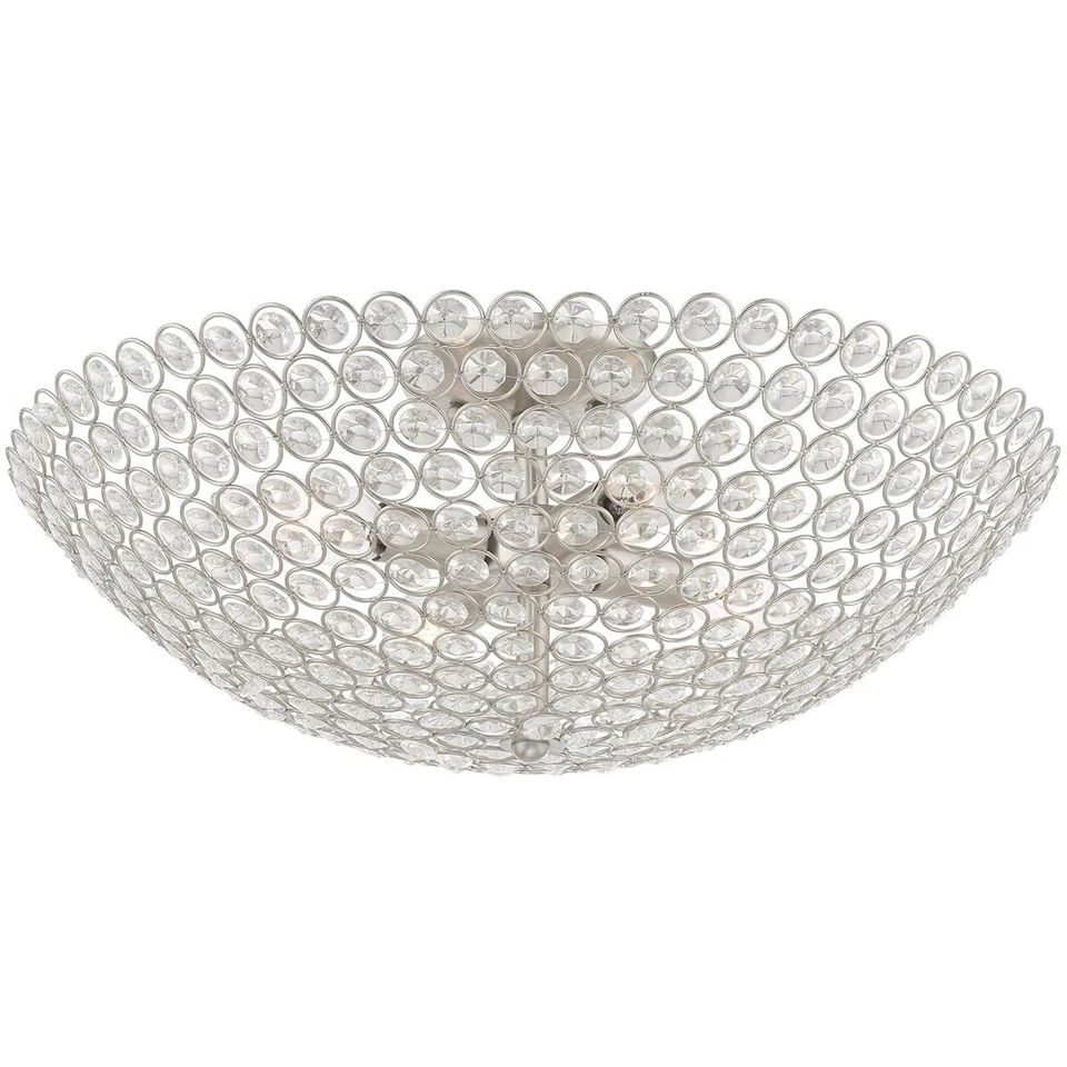 Iluminación 4 Lt Níquel Cepillado Montaje en Techo Foto 4 de 4