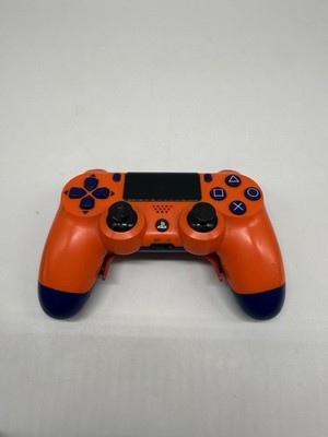Original Playstation 4 Ps4 Dualshock Controller / Gamepad in Orange Blau Sunset 