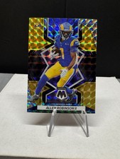 2022 Panini Mosaic Choice - Allen Robinson II - Rams #111 Black Gold Prizm /8