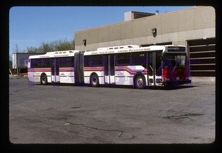 NEW FLYER DEMO BUS SLIDE: METHANOL ARTIC IN OTTAWA (1991 ORIGINAL)