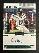 2024 Panini Contenders Veteran Veteran Ticket Garrett Wilson #VT-GWN Auto