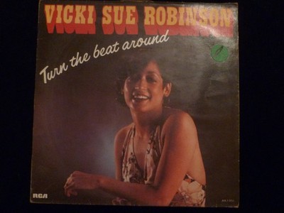 LP VG-/VG: Vicki Sue Robinson, Turn The Beat Around - APL1-1256 / France . 1976