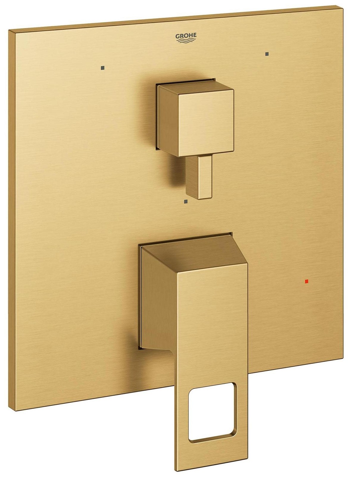 Grohe 29 426 Eurocube Three Function Pressure Balanced Valve Trim - Brushed Cool