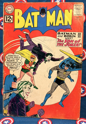 BATMAN #145 (DC Comics 1962) Joker   Bob Kane art   VG/GD