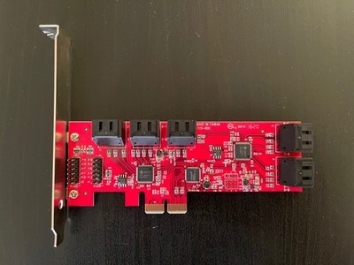 Delock 89384 PCIe SATA Controller Karte   10x SATA 6Gb/s intern, PCIe 2.0 x2