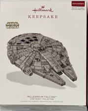 Hallmark  Star Wars  Millennium Falcon  Storytellers Ornament  Disney  2018  NIB