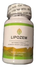 Lip-o-zem Advanced Formula BHB Supplement Capsules for Energy, Vitality and W 