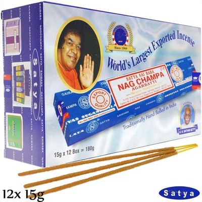 NAG CHAMPA von Satya Sai Baba LLP-klassik 12x 15g IblauBIG PACK ncense