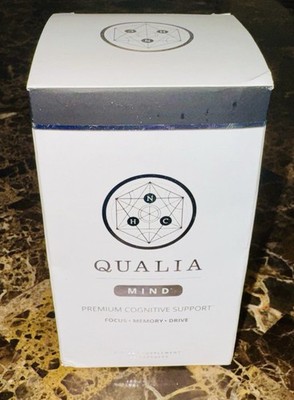 Qualia Mind Focus Memory Cognitive Support 154 Capsules Exp 01/16/2026 New