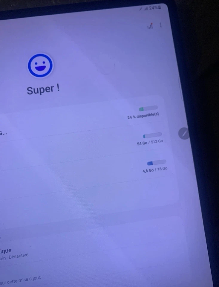 Samsung Galaxy Tab S8 Ultra · 512GB · Cellular, photo 4 sur 4