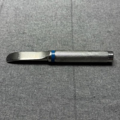 Wright Mfg Co Orthopedic Raspatory Stainless Curved Surgical Instrument Tool