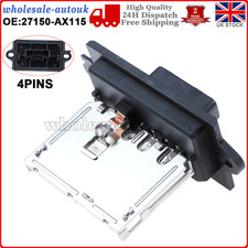 4 PIN HEATER BLOWER FAN MOTOR RESISTOR FOR NISSAN MICRA NOTE CUBE NV200 VERSA