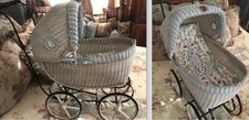 ANTIQUE BABY DOLL BUGGY CARRIAGE AUTHENTIC 1920'S