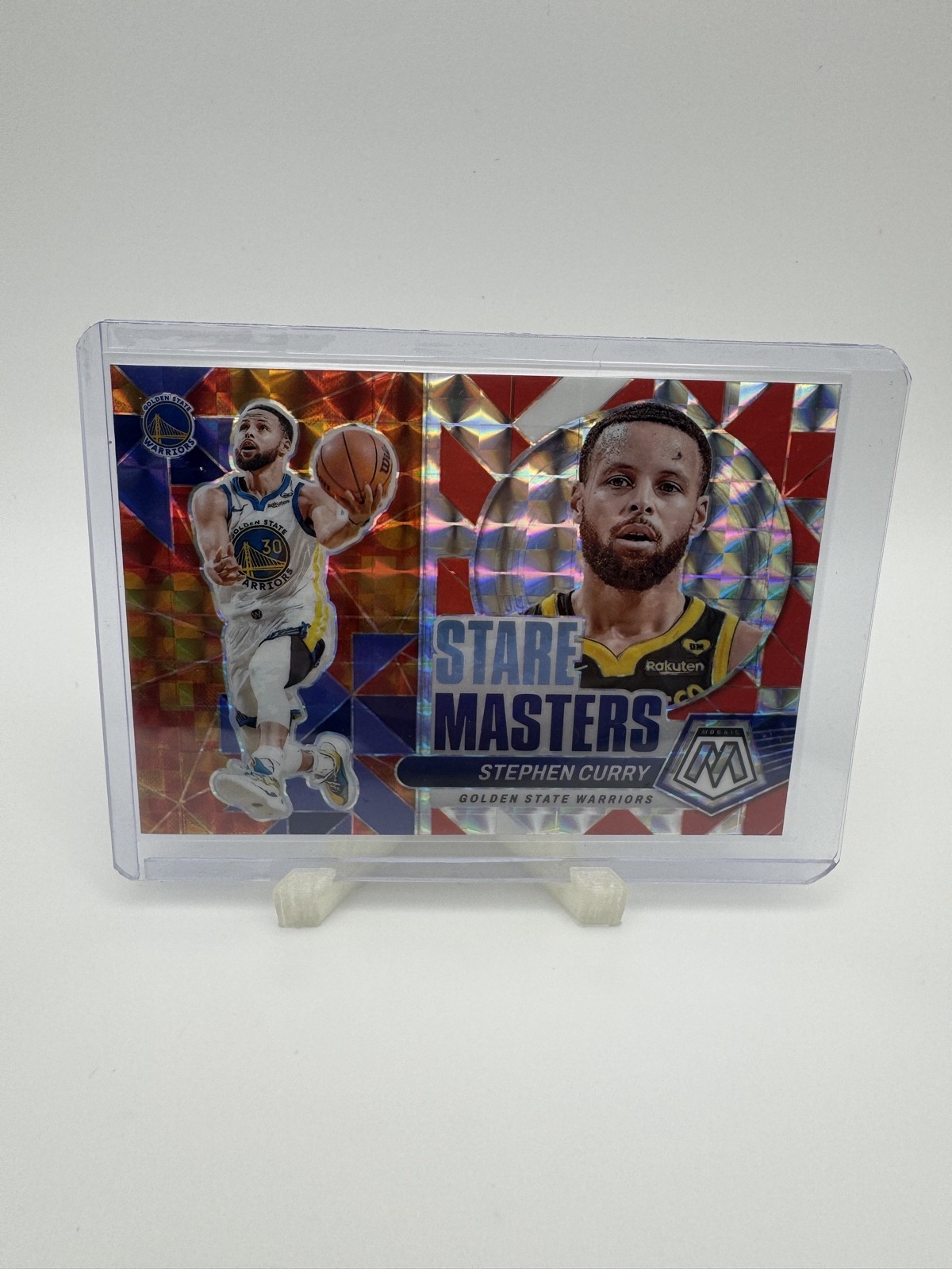 2023-24 Panini Mosaic - Stare Masters Stephen Curry #18 Mosaic Prizm