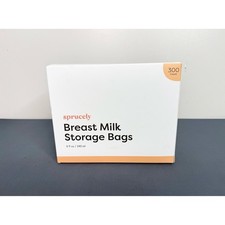 Sprucely Breast Milk Storage Bags 300 Count 8 fl oz / 240 ml