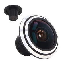 5MP Fisheye Lens High Definition 1.8mm Focal Length Fixed Aperture Aluminum