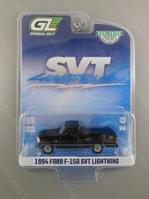 2024 Greenlight Hobby Exclusive: Black 1994 FORD F-150 F150 SVT LIGHTNING 1:64
