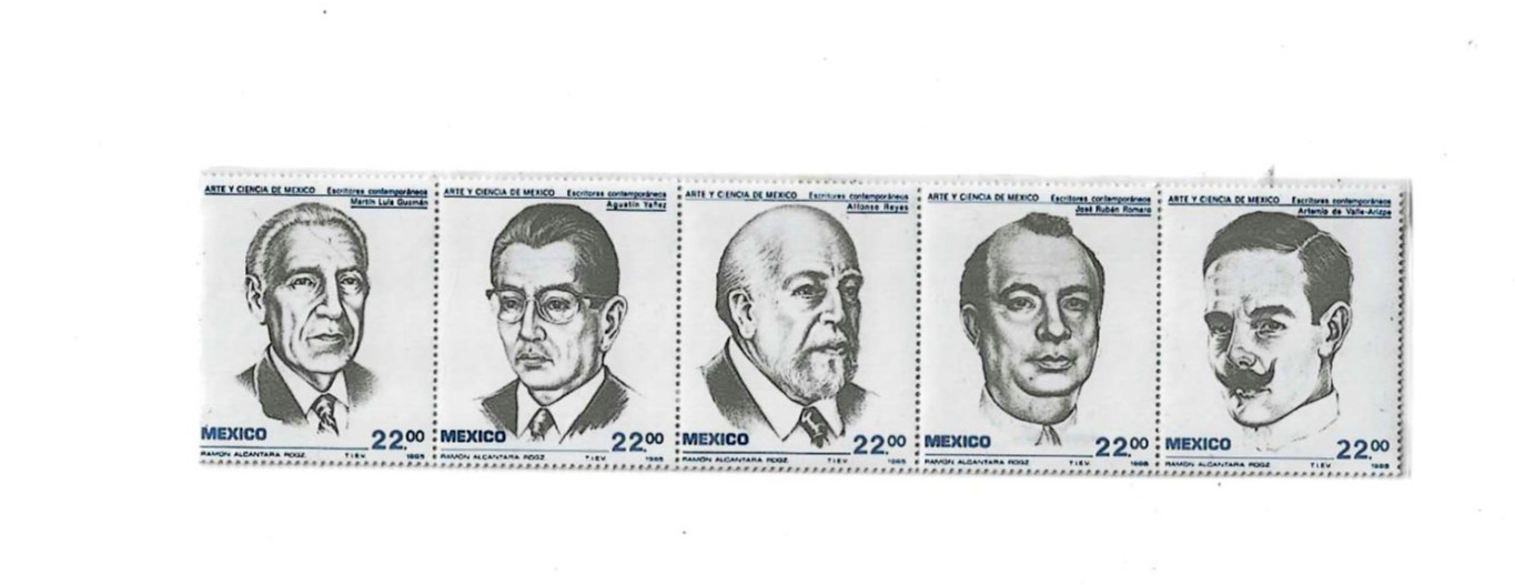 MEXICO   1985 Mexican Arts and Sciences - Contemporary Writers