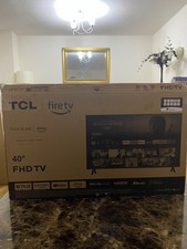 TCL 40" 2K QLED Direct LED Smart TV with Fire TV, Alexa Voice Control
