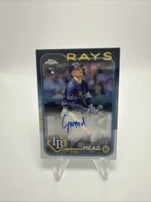 2024 Topps Chrome Update Series - Autographs Curtis Mead #AC-CME Refractor /499