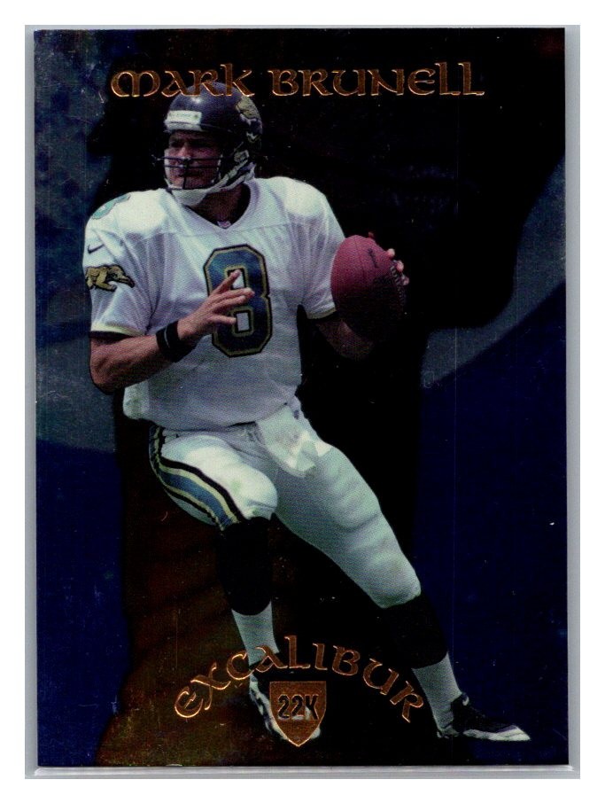 1997 Collector's Edge Excalibur - 22k Knights Mark Brunell #07 /2000 TD0583