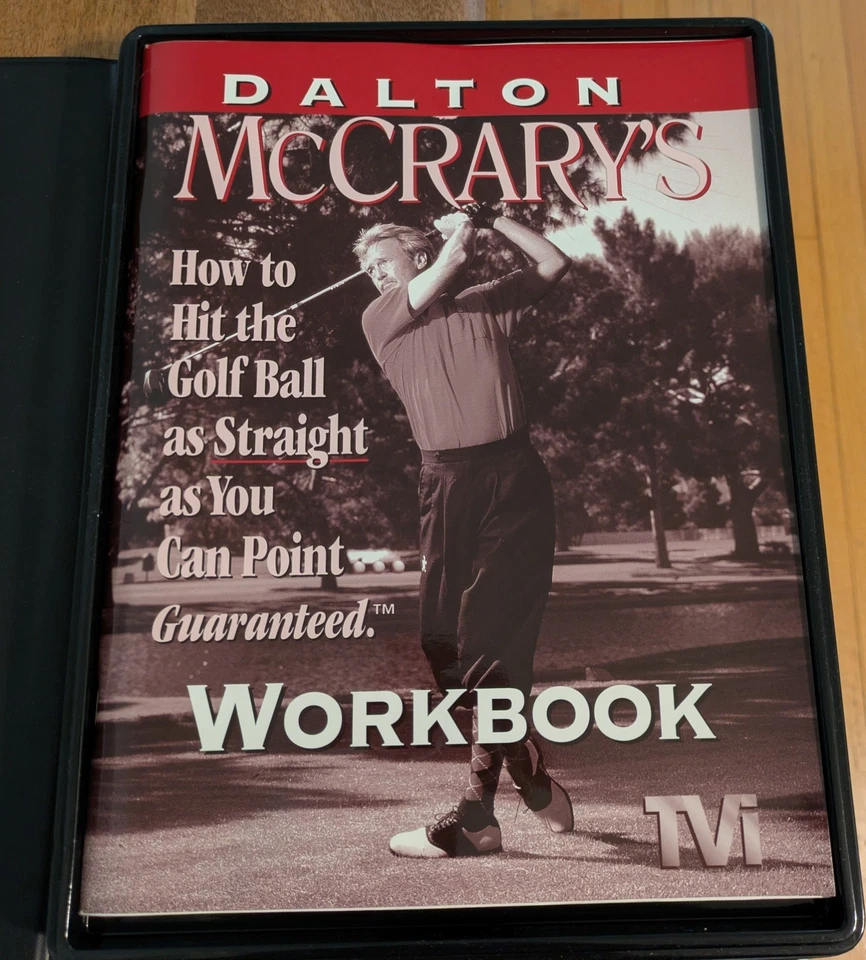 Dalton McCrary's How to Hit Golf Ball Straight  Four VHS Course With Workbook - Image 4 of 4