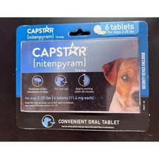 Fast-Acting Oral Treatment for Small Dogs 2-25 lbs 6 Tabs 3370