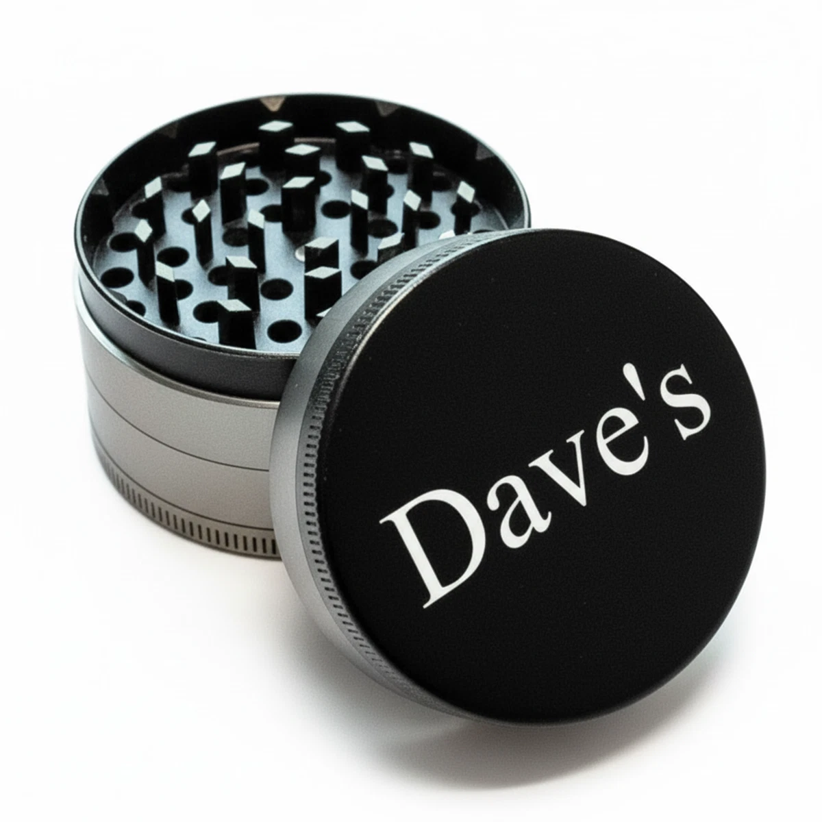 Extra Large Personalised Tobacco Crusher Metal Herb Spice Grinder Black 75mm UK
Opens in a new windo