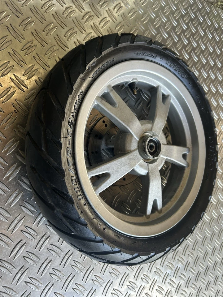 Felge + Reifen Vorne 110/70/12 Peugeot Kisbee 50 4T Original - Bild 4 von 4