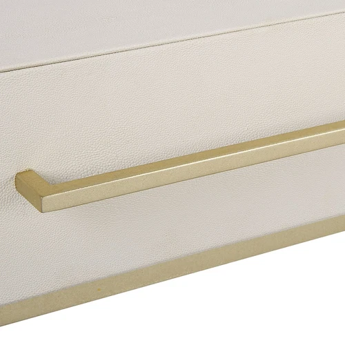 Uttermost Jewel Modern White Desk - Picture 6 of 6