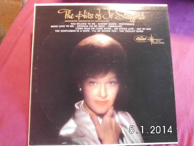 Jo Stafford (4061) The Hits Of Jo Stafford 1979 Capitol Records SY 4592 US-Press