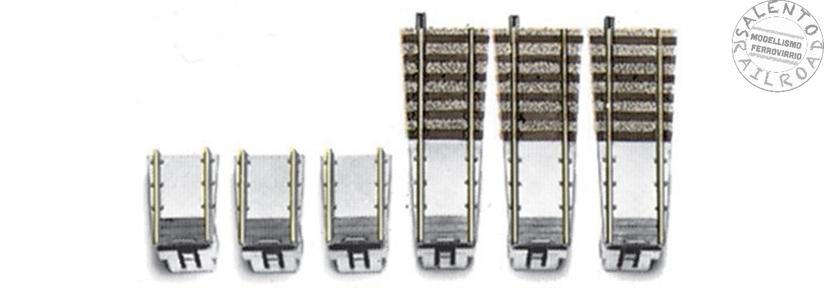 FLEISCHMANN 6153 - H0 1:87 - Set Tracks Profi for Joiner Turntable