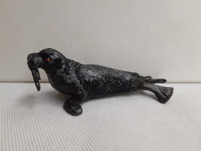 CHARBENS Zoo Hohlblei Morse (1930er Jahre) Hollowcast lead walrus