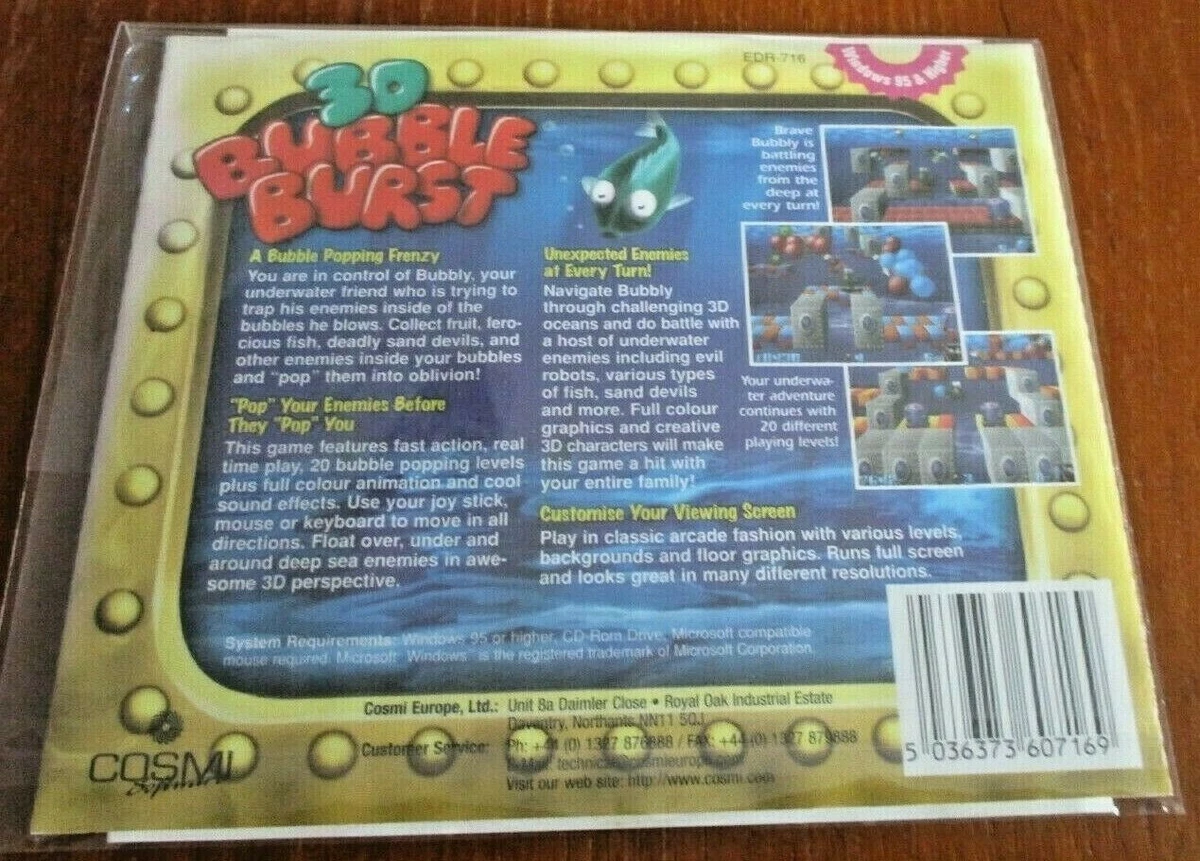 Bubble Burst (Arcade Game)