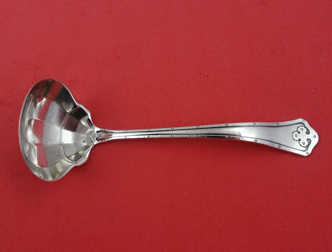 Carmel by Wallace Sterling Silver Sauce Ladle 6" Serving Heirloom Silverware
Opens in a new window o