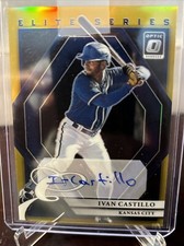 Ivan Castillo 2022 Panini Donruss Optic Elite Series AUTOGRAPH #04/10 #ESS-IC