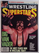 Wrestling Superstars Magazine April 1993 Big Van Vader Bob Baclund WWF PWI PRO