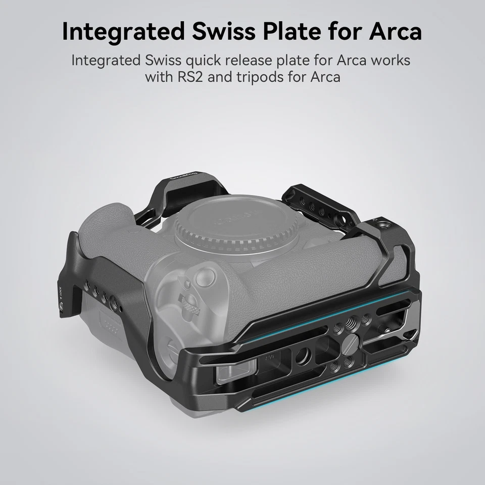 SmallRig R5 R6 R5 C Camera Cage for Canon EOS R5/R6/R5 C with ARRI Top Handle  - Image 3 of 4