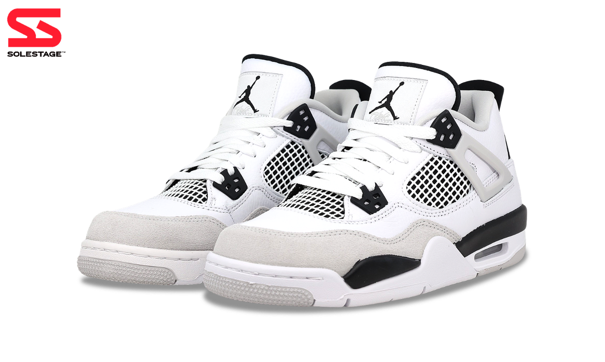 Nike Jordan 4 Retro Military Black 2022 GS (408452-111
