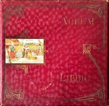 KARTONALBUM SAMMLUNG LIEBIG FIGUREN - 113 KOMPLETTE SERIE - EPOCHE ANFANG 900