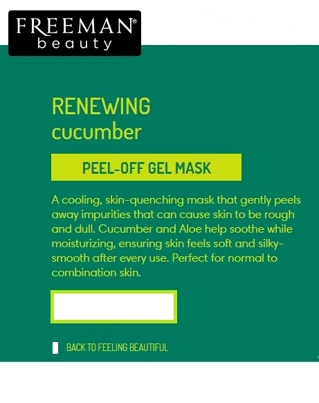 Freeman Cucumber Peel-Off Gel Mask 2 x 175ml – Refreshing & Clarifying Skin Care - Image 4 of 4