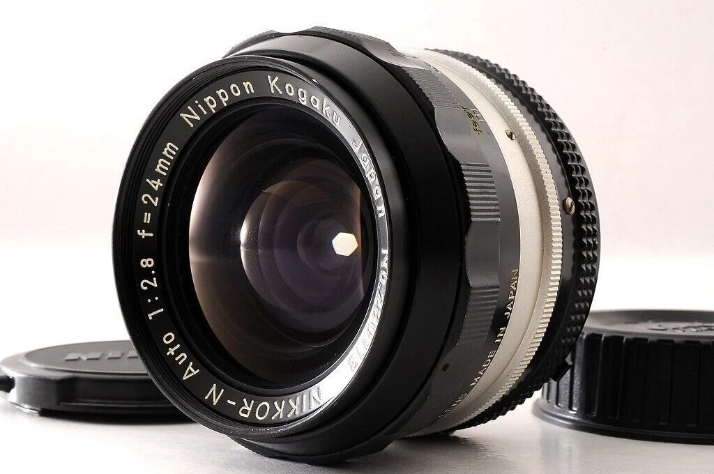 【NEAR MINT+】NIKON AI NIKKOR N Auto 24mm F/2.8 MF Wide Angle Lens F Mount...