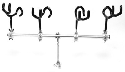 t bar fishing rod holder Spider Rig Use alone for a personal spread or install them in each corner of a boat for maximum spread in a minimal space Driftmaster T-118H Rod Holder 10"