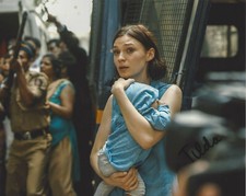TILDA COBHAM-HERVEY SIGNED 'I AM WOMAN' 8X10 PHOTO D w/COA ACTRESS HOTEL MUMBAI