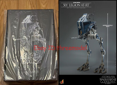 Hot Toys TMS090 1/6 Star Wars The Clone Wars 501st Legion AT-RT Figure In Stock