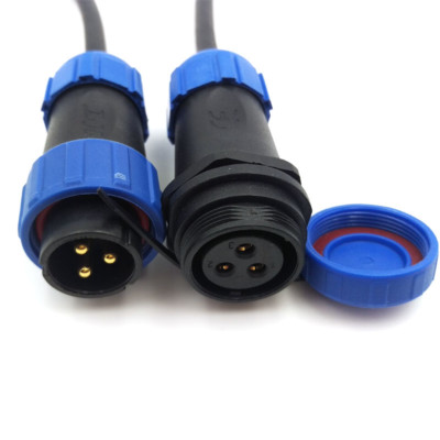SP21 30A 3Pin Pair Bulkhead Waterproof Connector Plug Socket,Aviation Connector