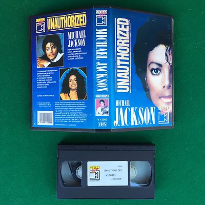 PAL/VHS Music - MICHAEL JACKSON UNAUTHORIZED mit LATOYA, Video plus V 12000
