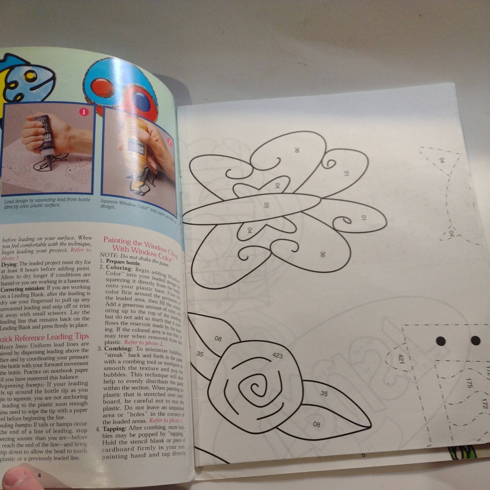 Plaid Super Window Clings And Lot Of 6 Gallery Glass Colors For Painting Windows